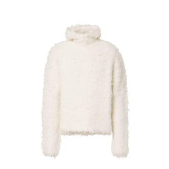 Acne Studios Alpaca Leather Mens Sweatshirt
