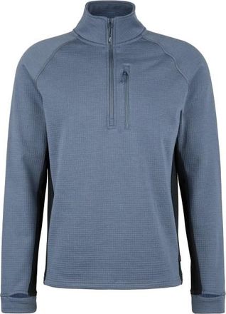 Stoic MerinoWaffleFleece320 NorrdalSt. Half Zip Merinopullover für Herren | grau