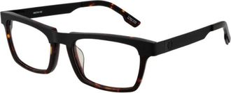 Spy Accessoires, unisex, Zwart, ONE Size, Rechthoekig Brillenmontuur