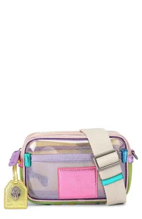 Kurt Geiger Small Southbank Vinyl Clear Camera Crossbody Bag in Open Miscellaneous at Nordstrom