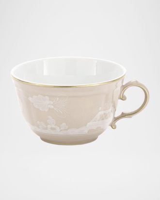 Ginori 1735 Oriente Italiano Meringa Teacup, 7.43 oz