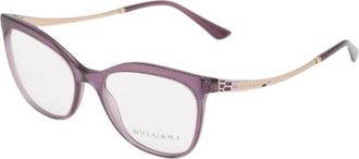 Bulgari Pre-owned Accessories, female, Purple, Size: ONE SIZE Pre-owned Plastic Sunglasses
