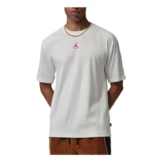 Nike Jordan Brooklyn T-Shirt Sail University Red IM9999-133