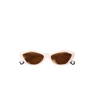 Jacquemus Gafas de sol Bambino - Accessories - Mujer - Blanco - ONE SIZE