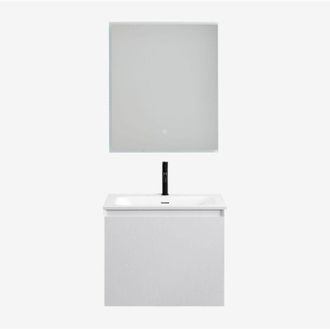 Sklum Sklum - Conjunto De Mueble De Ba&ntilde;o En Madera Con Lavabo Integrado Macrae