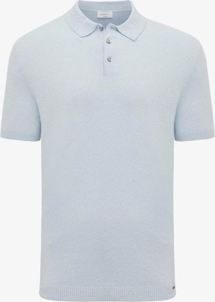 Gentiluomo Gebreide Polo | Lichtblauw