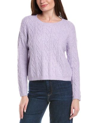CeCe by Cynthia Steffe Cable Stitch Sweater