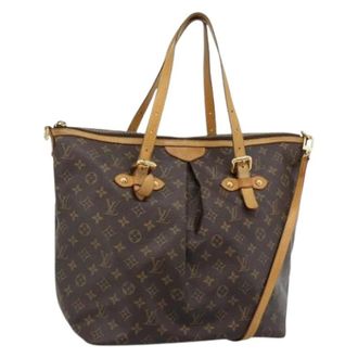 Louis Vuitton Pre-owned Tote Bags, female, Brown, Size: ONE SIZE Pre-owned Monogram Canvas Tote Bag