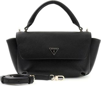 Guess Gilda Handtas met Klep en Handvat - Dames - Handtassen - Zwart - ONE Size - Tassen