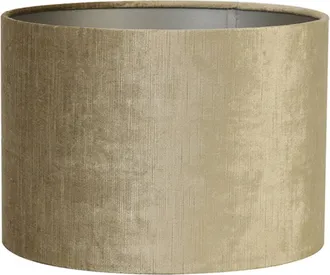 Light & Living Pantalla De L&aacute;mpara - Gemstone - Dorado - Textil - Light&living