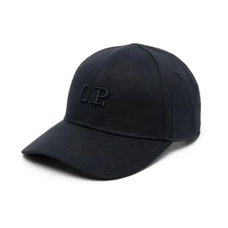 C.P. Company Caps, male, Blue, Size: ONE SIZE Mens Baseball Cap