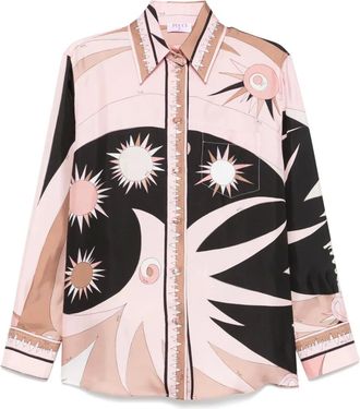 Pucci Camicia con stampa - Rosa