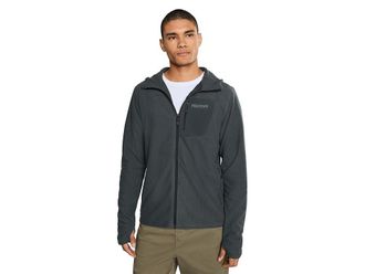Marmot Airfleece Hoodie Mens Sweater Blackened : 2XL, Polyester