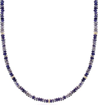 The Lovery Iolite Bead Necklace