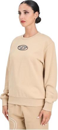 Diesel Donna, Felpe, Beige, XS, new
