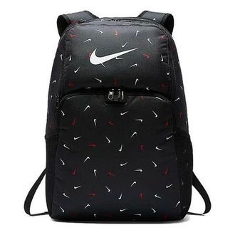 Nike Brasilia 9.0 Check All Over Print Training Backpack Black BA6039-010