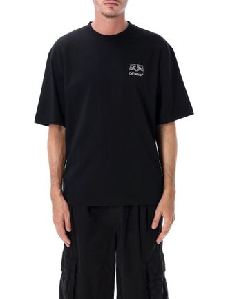 Off-white Black Crew Neck T-Shirt