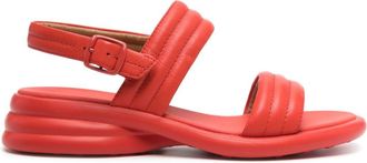 Camper Spiro 40mm leather sandals - women - Leather - 37 - Red