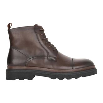 Sergio Moretti Botas con Cordones hasta el Tobillo - Shoes - Hombre - Marr&oacute;n - 43 EU