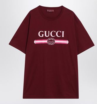 Gucci Anchor T-Shirt With Logo Print