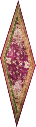 Pierre-Louis Mascia Aloeuw Model Pure Silk Artisan Triangle Scarf