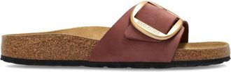 Birkenstock Madrid Big Buckle - Dames - Sandalen - Roze - 37 EU - Leer - Schoenen