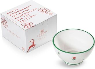 Gmundner Keramik Gmundner Keramik - Cer&aacute;mica Gmundner Flores Esparcidas, Cuenco Para Cereales Grande (&oslash; 14cm)