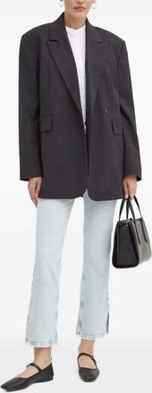 BOSS Jeans met zijsplit - Blauw