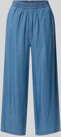 Only Relaxed Fit Culotte aus reinem Lyocell Modell CHARIS in Jeansblau, Gr&ouml;&szlig;e XL