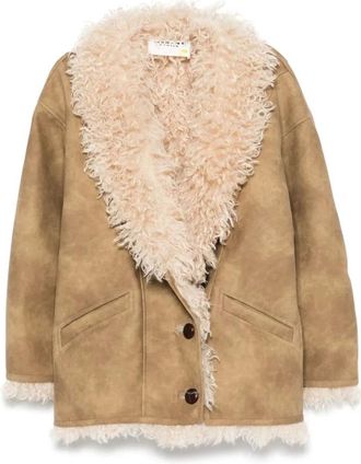 Isabel Marant Clea Coat - Jackets - Mujer - Beige - S