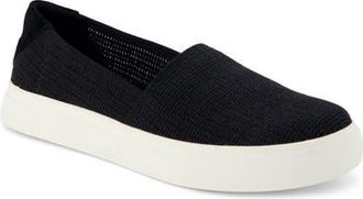 Toms Kameron Slip-On Sneaker in Black Woven at Nordstrom, Size 5.5