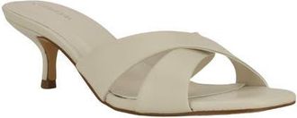 Calvin Klein Skylor Slide Sandal in Ivory at Nordstrom, Size 8.5
