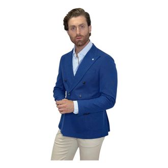 Manuel Ritz Heren, Jassen, Blauw, Maat: 2XL Jersey