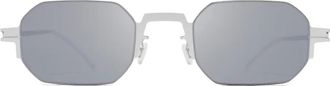 Mykita Occhiali geometrici - Argento