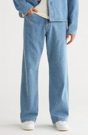 Honor The Gift Washed Nep Yarn Jeans in Indigo at Nordstrom, Size 30