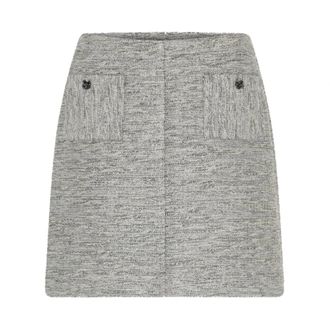 Bruuns Bazaar Pelago BB Gonna Corta - - Skirts - Donna - Grigio - S