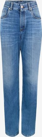 Brunello Cucinelli Ausgewaschene weite Jeans mit hoher Taille The Contemporary Loose