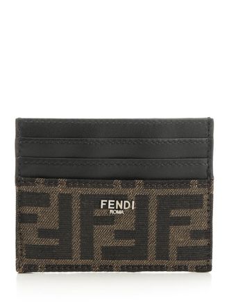 Fendi Diagonal Wallets Marrone-Uomo