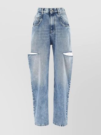 Maison Margiela denim high-rise wide-leg jeans