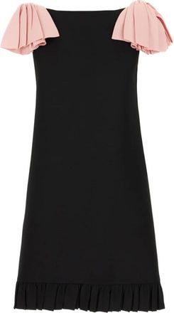 Valentino Garavani Dames, Jurken, Zwart, Maat: XS Zijde