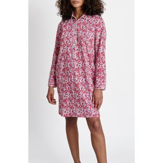 Sleepy Jones Elsa Night Shirt in Liberty Wiltshire Berries at Nordstrom, Size Xx-Small