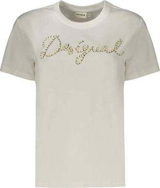 Desigual Camiseta Neena - Tops - Mujer - Blanco - XS