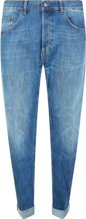 Dondup Regular Fondo SW Jeans - Heren - Loose Fit Jeans - Blauw - W33 - Jeans