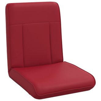 vidaXL Sill&oacute;n Ajustable Rojo Vino Cuero Sint&eacute;tico Vidaxl