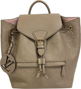Louis Vuitton Beige Pink Monogram Empreinte Backpack (Pre-Owned)