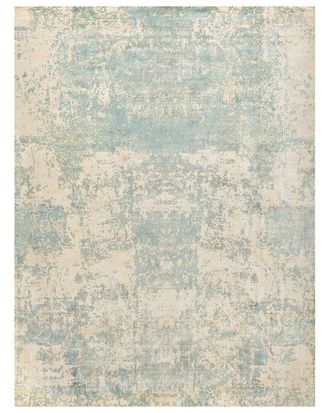 Exquisite Rugs Cassina Hand-Loomed Bamboo Silk And Cotton Rug