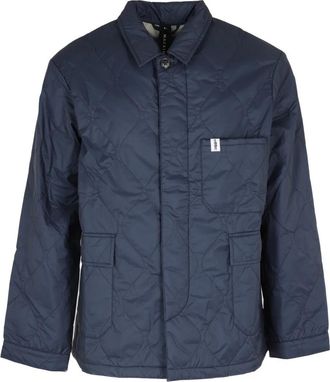Mackintosh Gewatteerde Chore Jas - Heren - Zomerjassen - Blauw - XL - Jassen