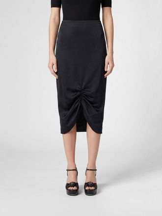 Valentino Gonna a tubino in raso Valentino