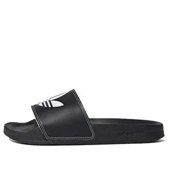 adidas (WMNS) adidas Adilette Lite Slide Black White H00136