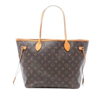 Louis Vuitton Pre-owned Tote Bags, female, Brown, Size: ONE SIZE Pre-owned Neverfull MM